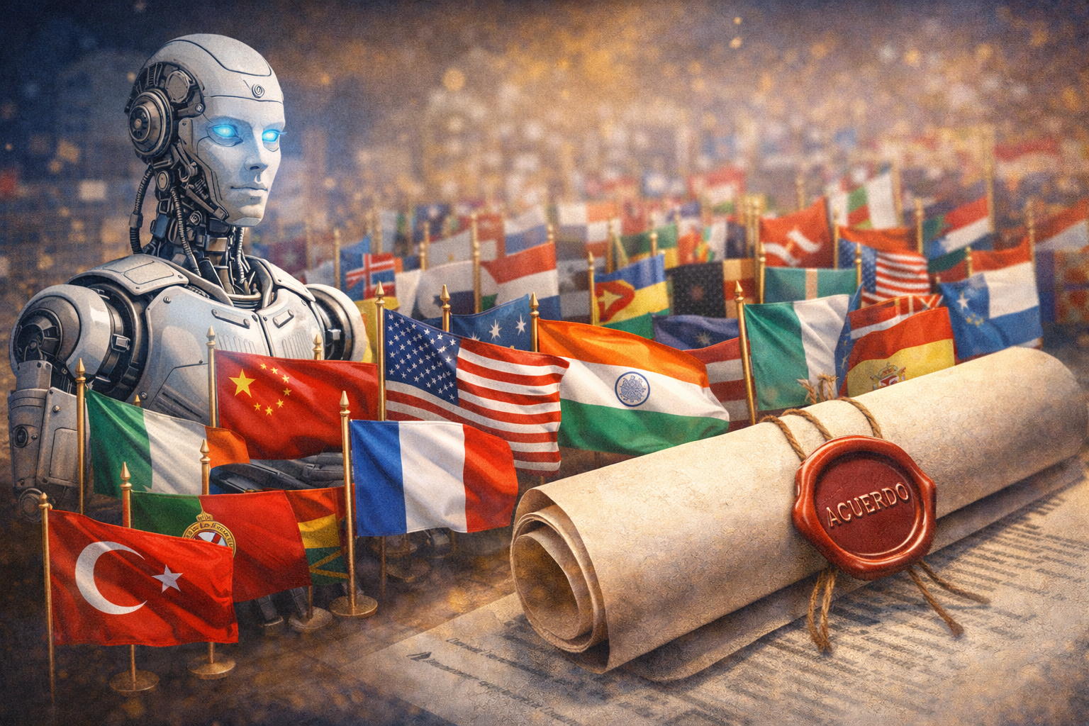 Acuerdo global sobre IA: 88 países firman la “Declaración de Delhi”