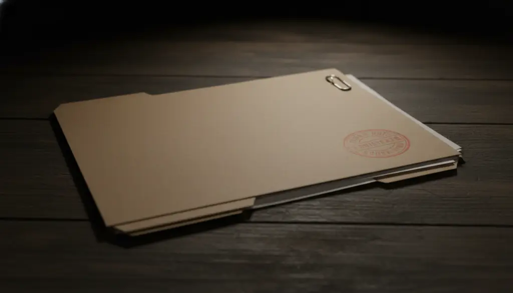 Detalle de expediente de tutela sobre mesa