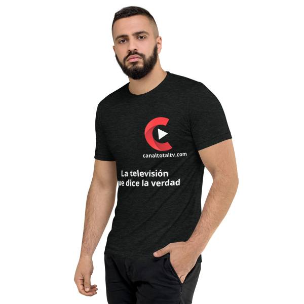 Camiseta triblend unisex Canal Total TV – Edición premium