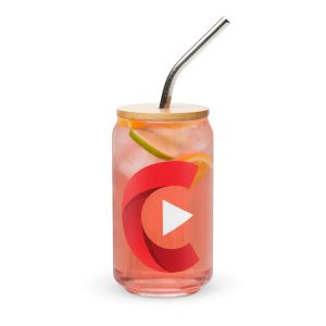 Vaso con forma de lata