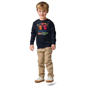 Sudadera de cuello redondo para niño
