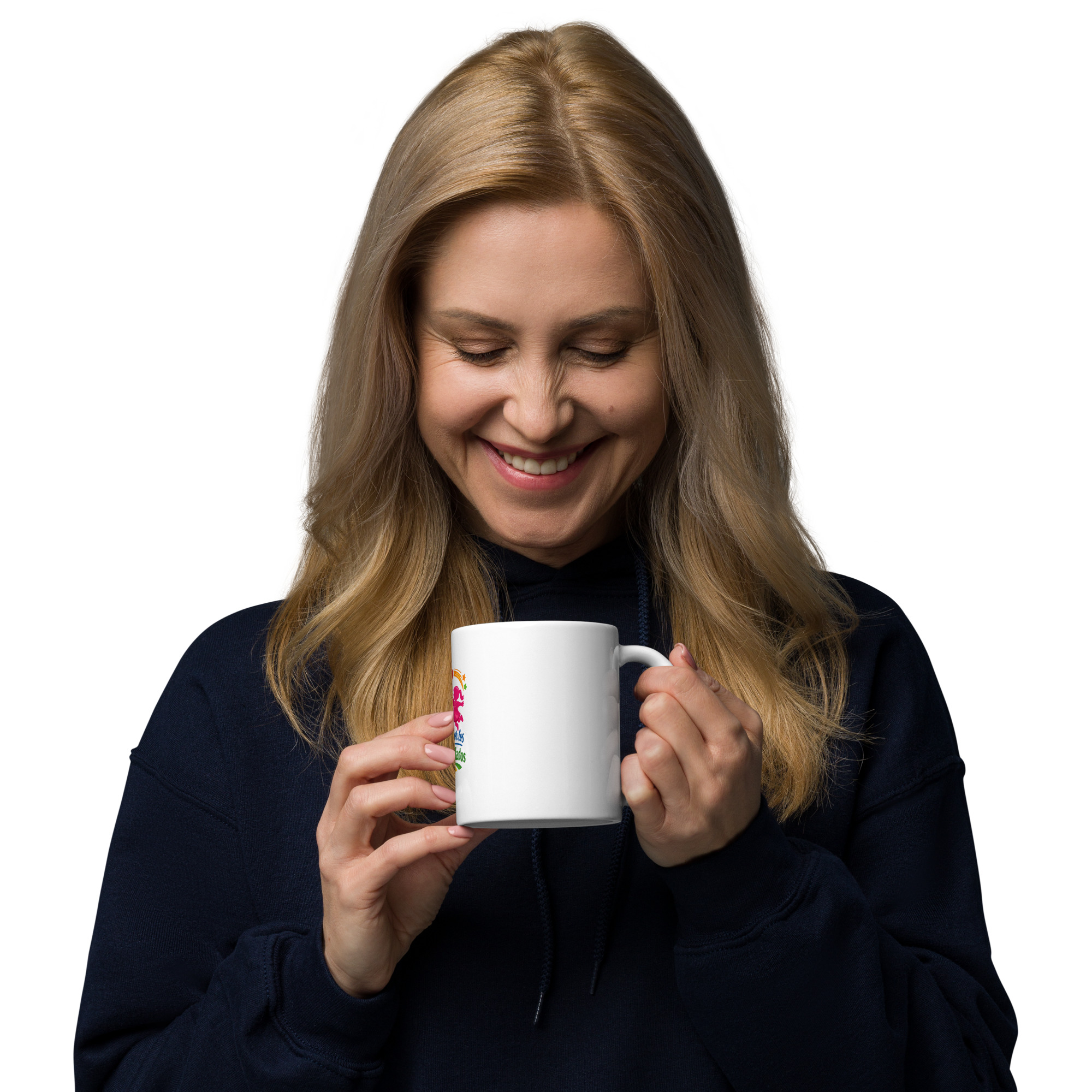 Taza blanca brillante - Imagen 3