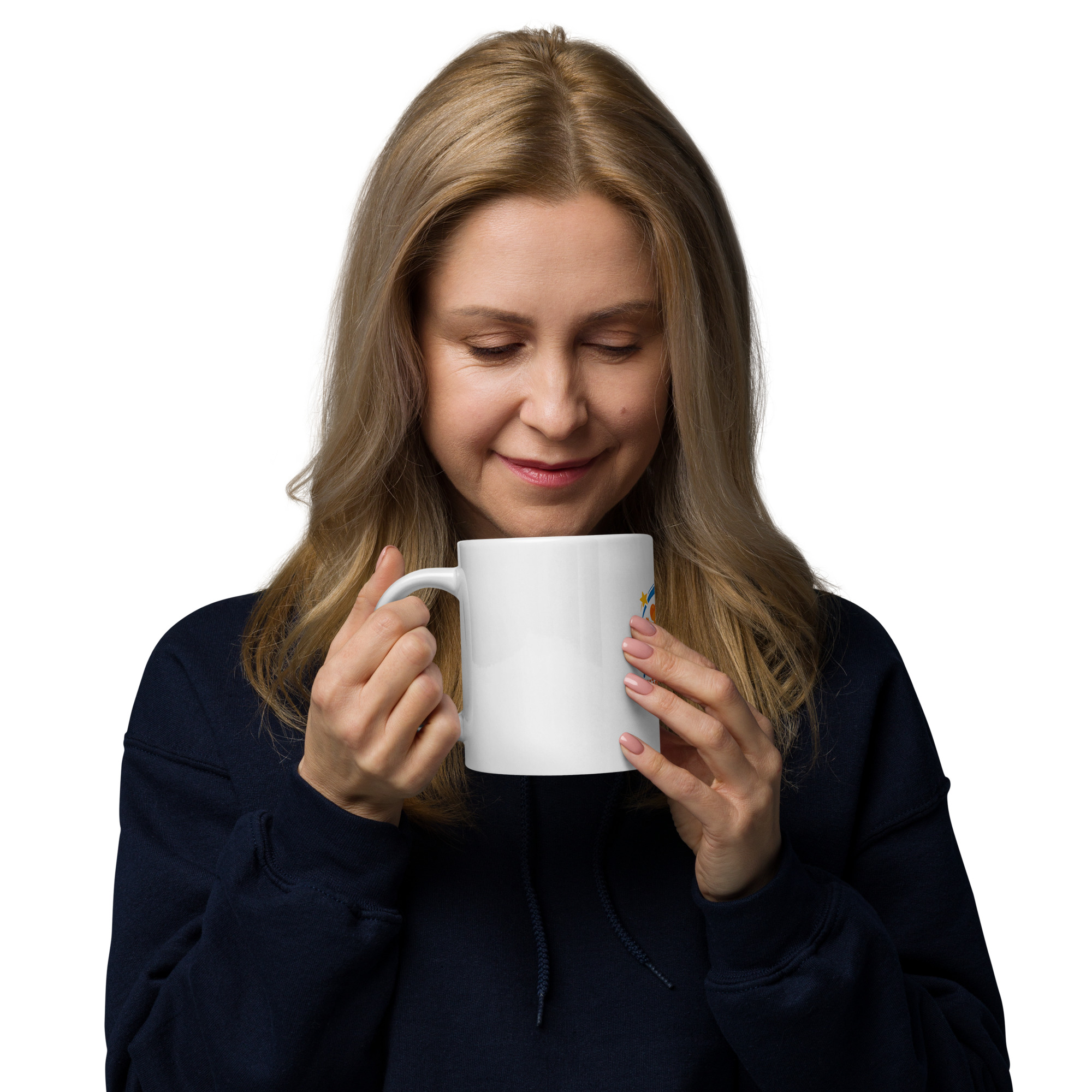 Taza blanca brillante - Imagen 6