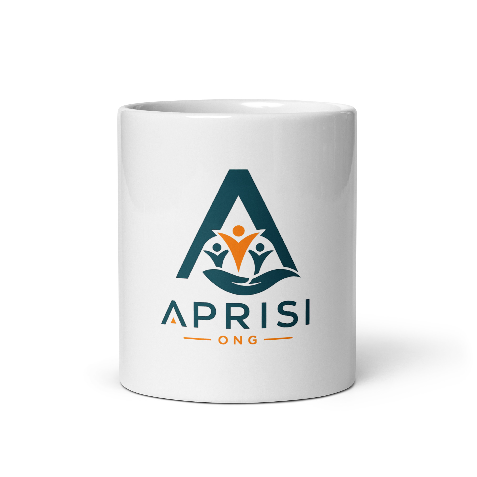 Taza blanca brillante - Imagen 4