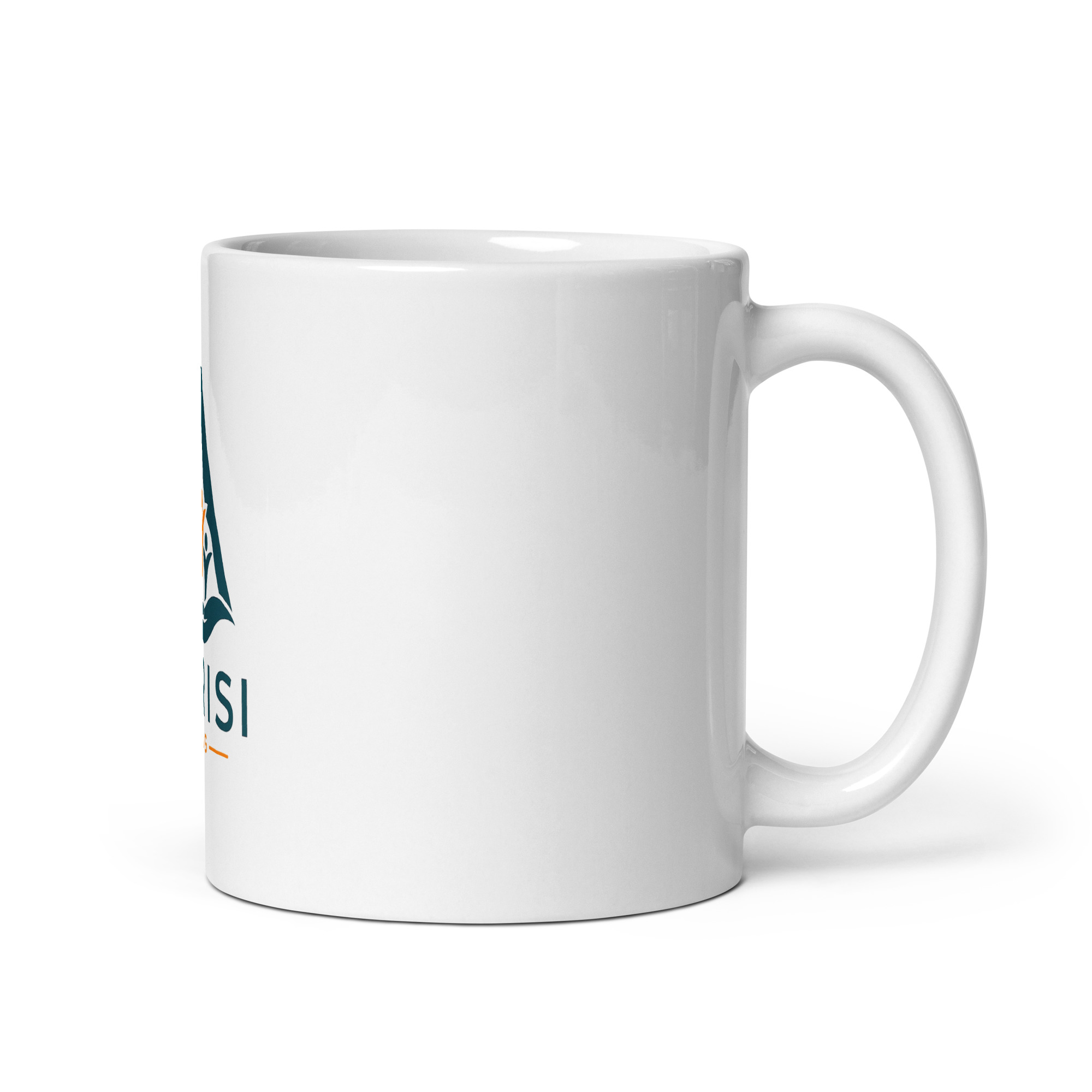 Taza blanca brillante - Imagen 2